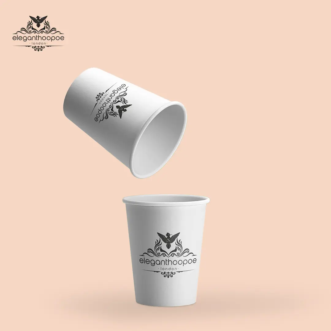 White Cup - 1 pcs